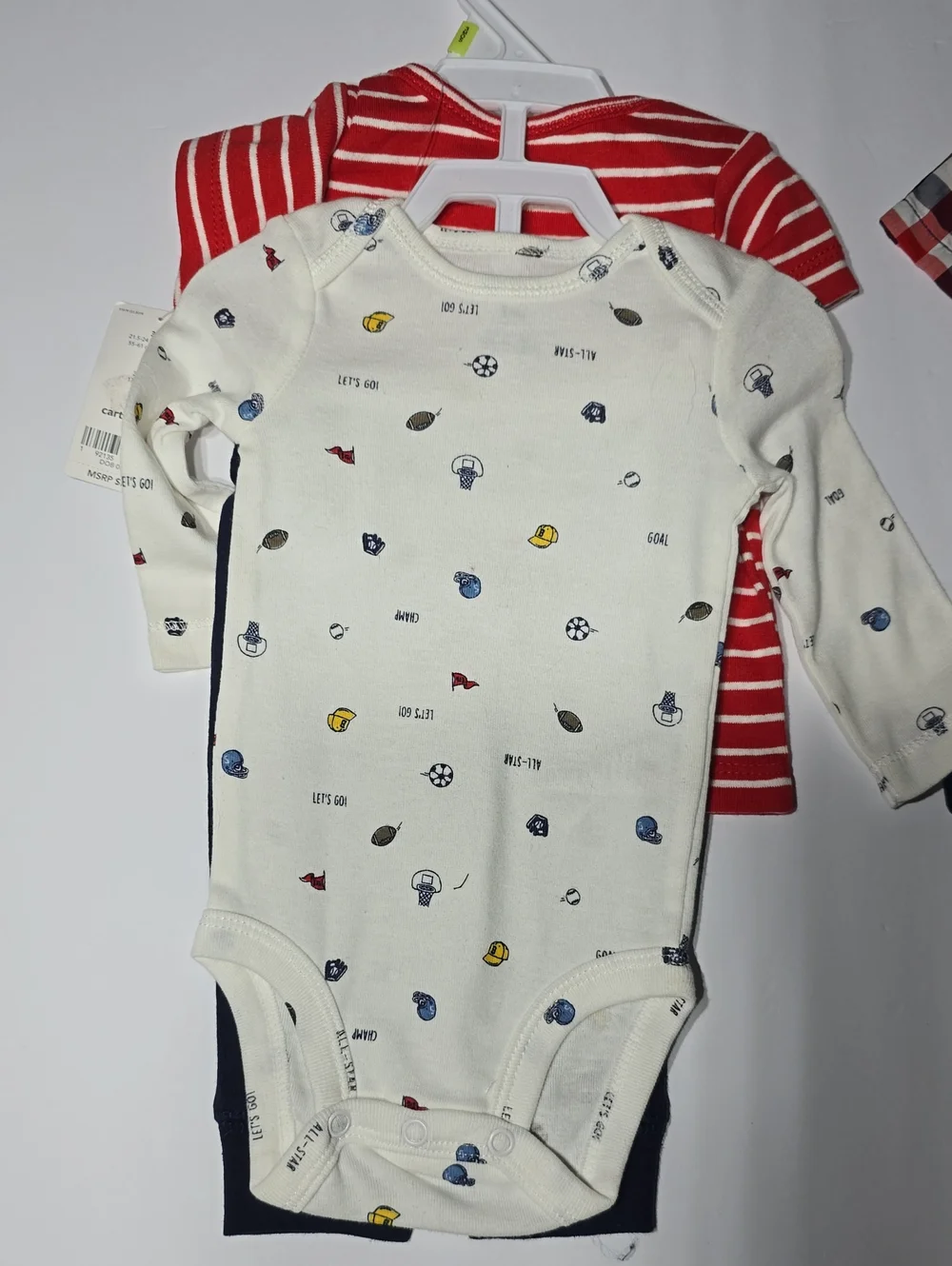 (2) Carter's Boys Size 3 Months Outfits NWT